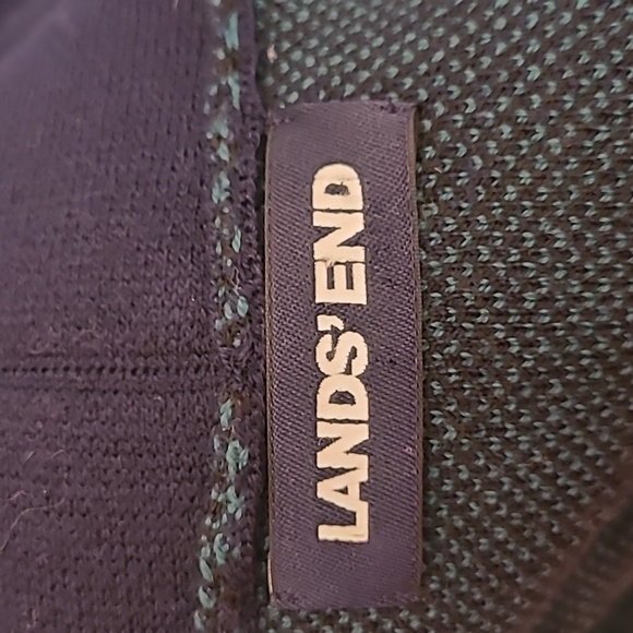 NWOT LAND'S END blackwatch plaid sweater - Picture 4 of 5